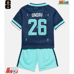 Alemania Deniz Undav #26 Segunda Equipación Niños Mundial 2026 Manga Corta (+ Pantalones cortos)